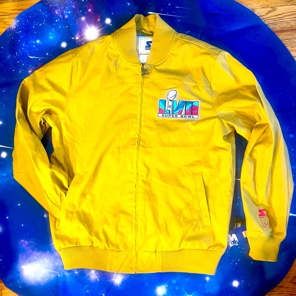 Mustard Yellow Super Bowl LVII jacket - Picture 2 of 10